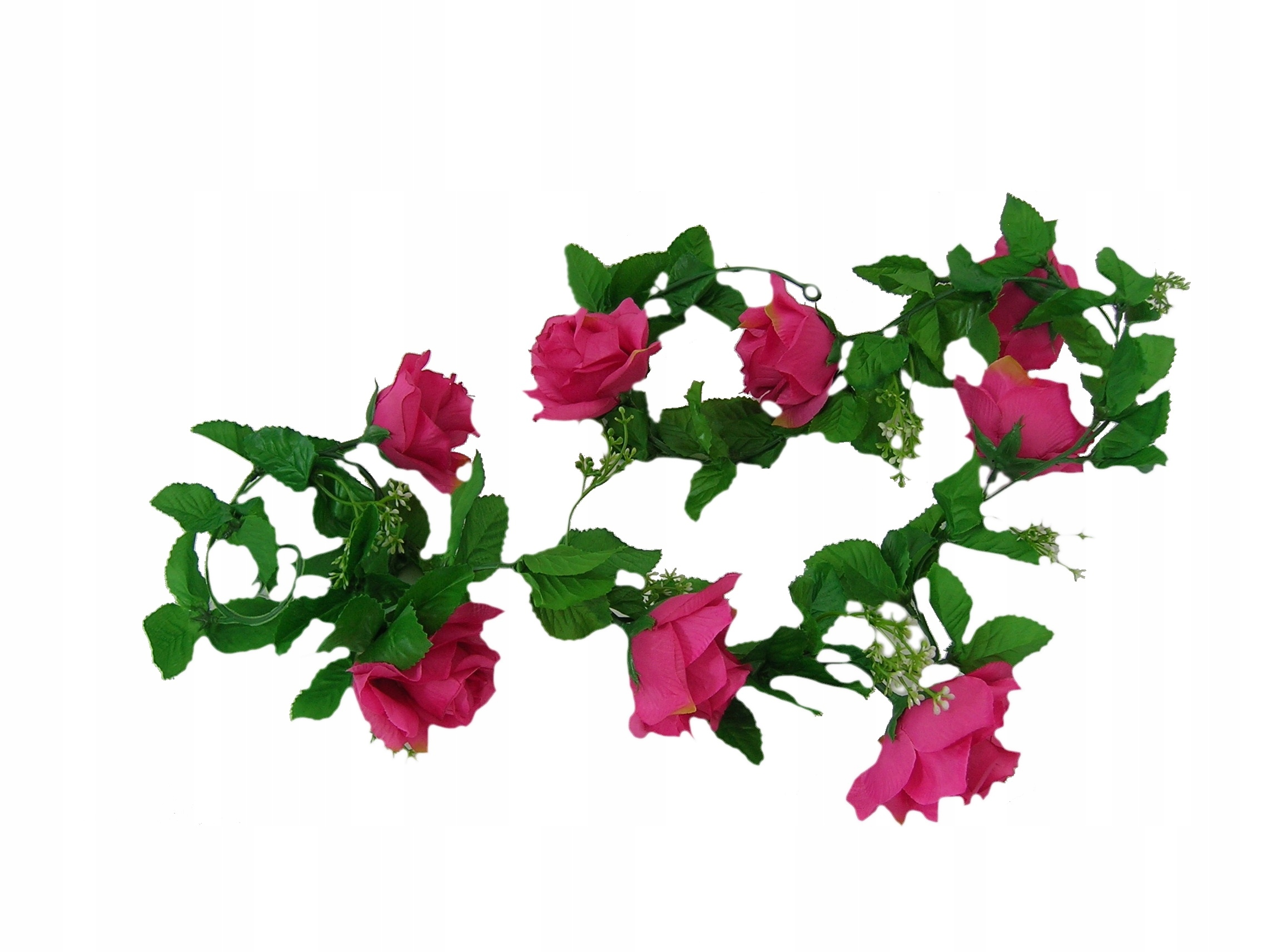 

M. Sztuczne Kwiaty Girlanda Z Różami Różowe Róże