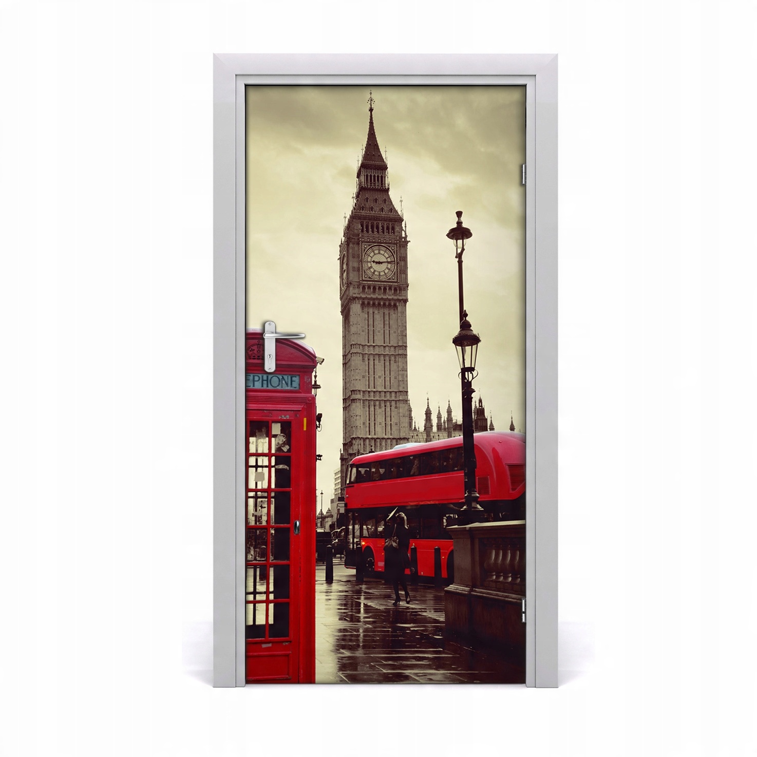 

Fototapeta samoprzylepna na drzwi Big Ben Londyn