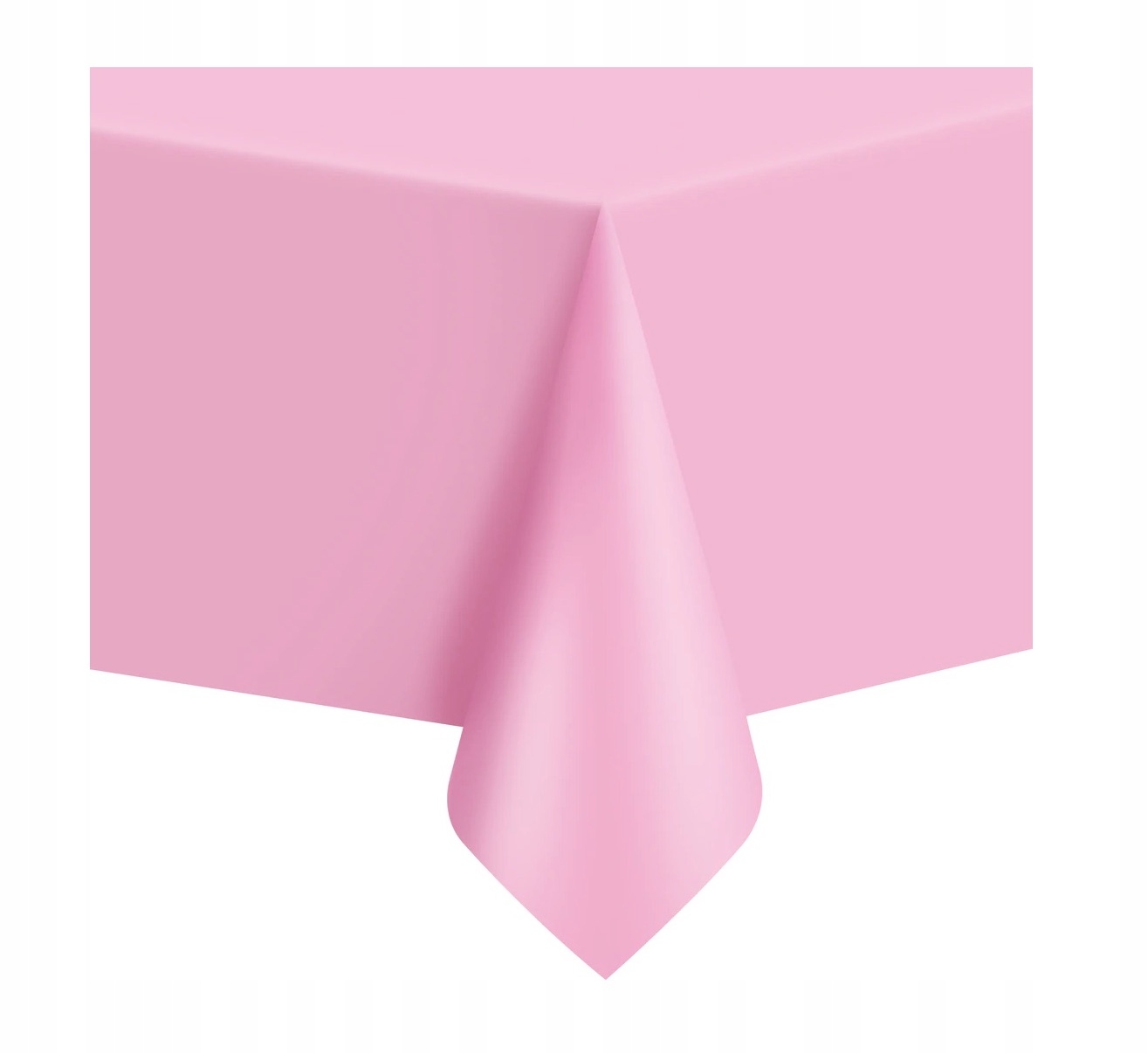 Obrus różowy 137x274cm Na Roczek Urodziny Ceratka