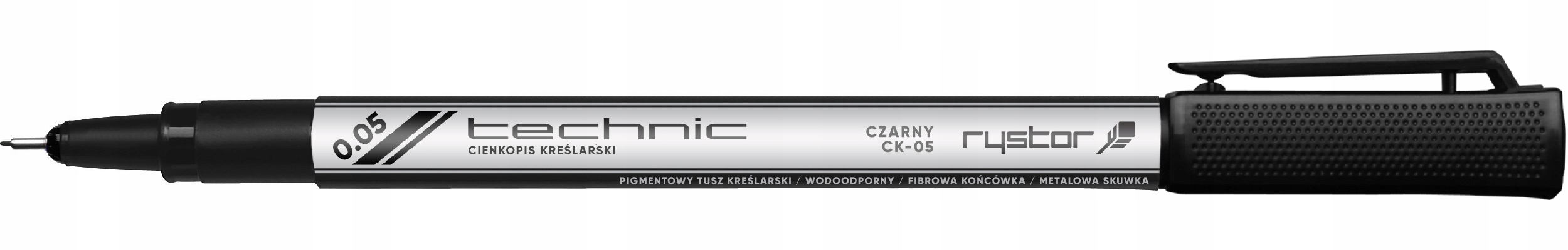 

Cienkopis kreślarski Rystor Technic 0,05 mm czarny