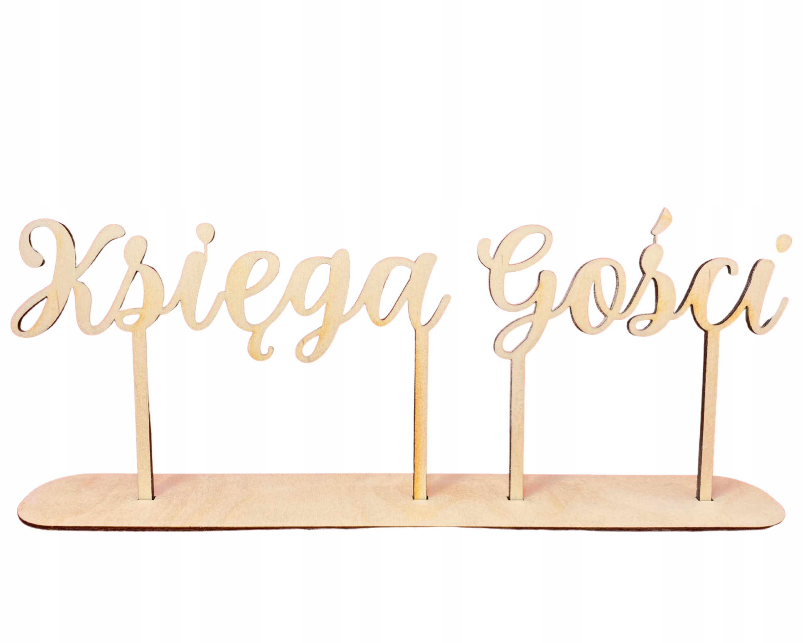 

Dekor Napis Księga Gości drewniany wesele ślub
