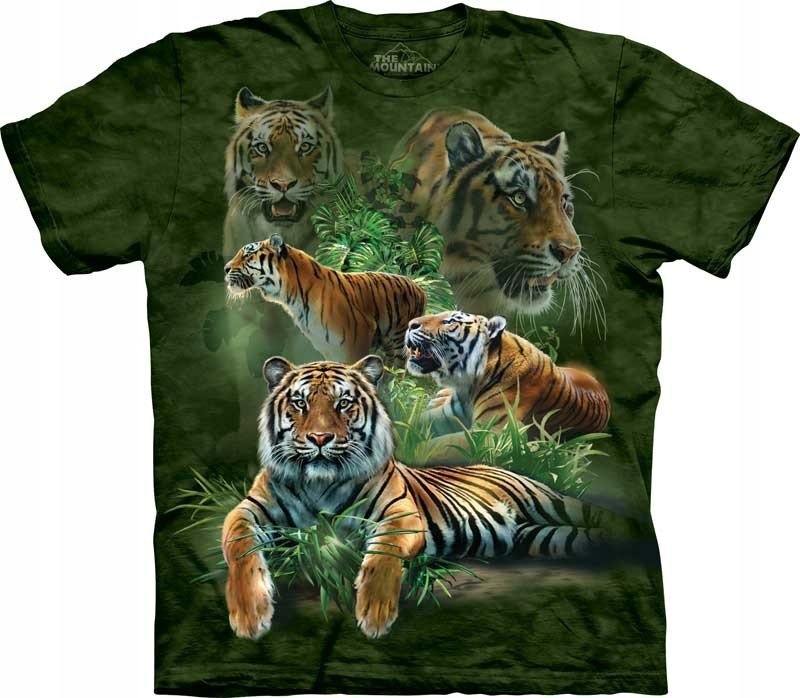 Jungle Tigers Tričko The Mountain 3XL