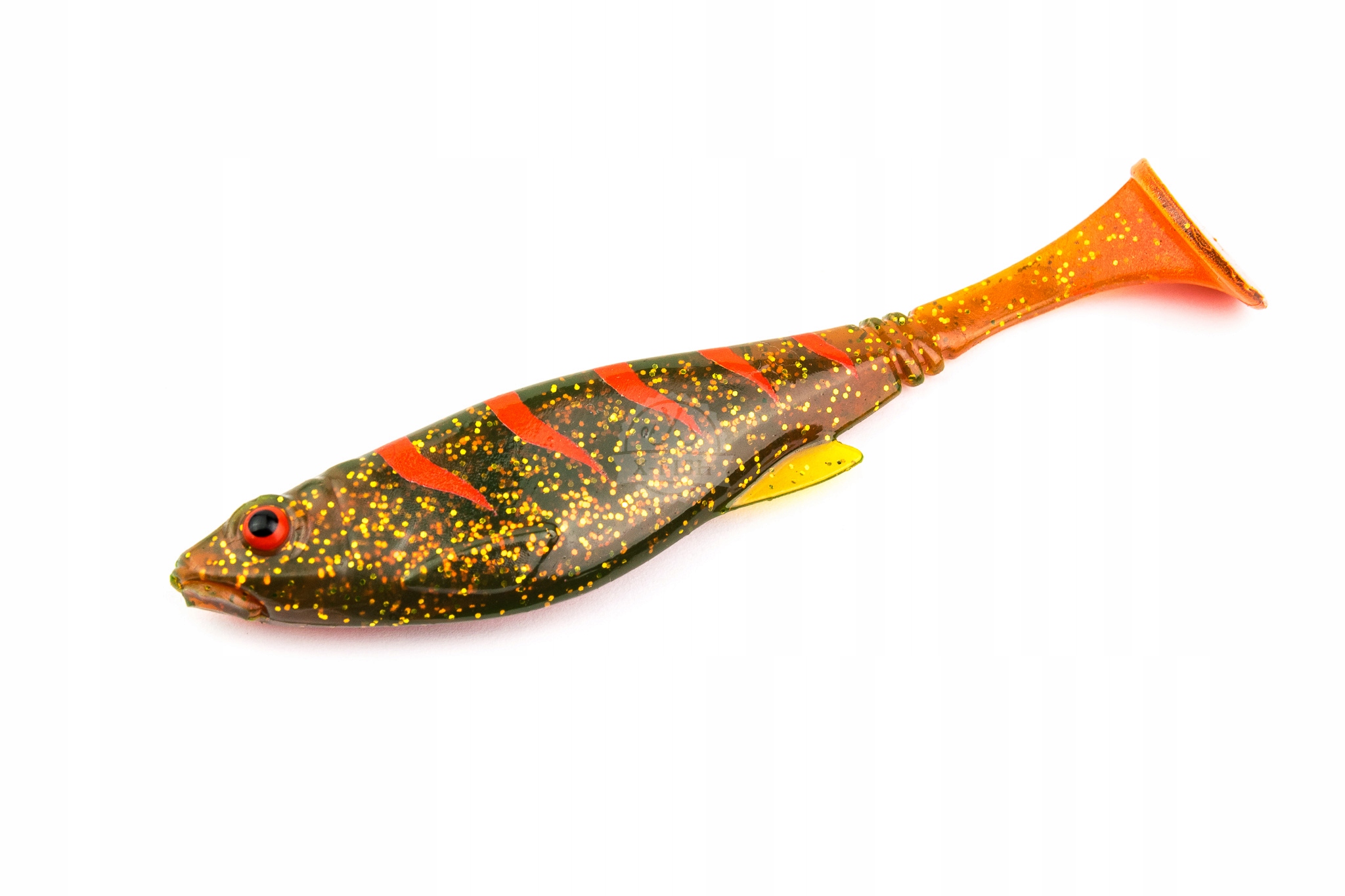Guma Daiwa Px Belly Shad 8.5cm 4g Motor Oil Tiger 1szt.