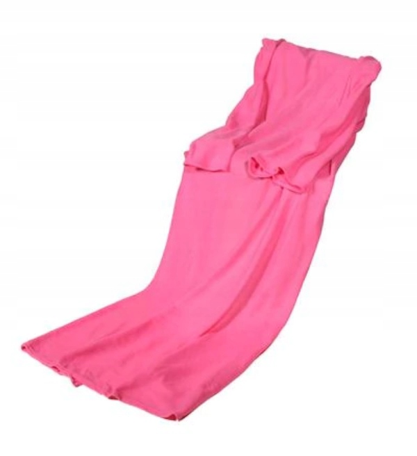 

Cieplutki Koc Z Rękawami Snuggie Różowy Ps