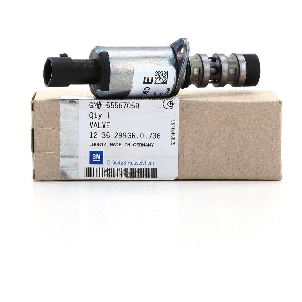 Elektroventil Variabilních Rozvodových Fází Opel 1.6-1.8 Originál 55567050