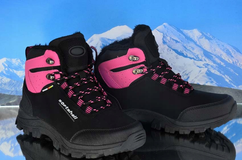 GÓRSKIE ORGINALNE ZIMOWE BUTY TURYSTYCZNE SPORTOWE SOFTSHELL OCIEPLANE HR Kolekcja BUTY ZIMOWE SPORTS SOFTSHELL