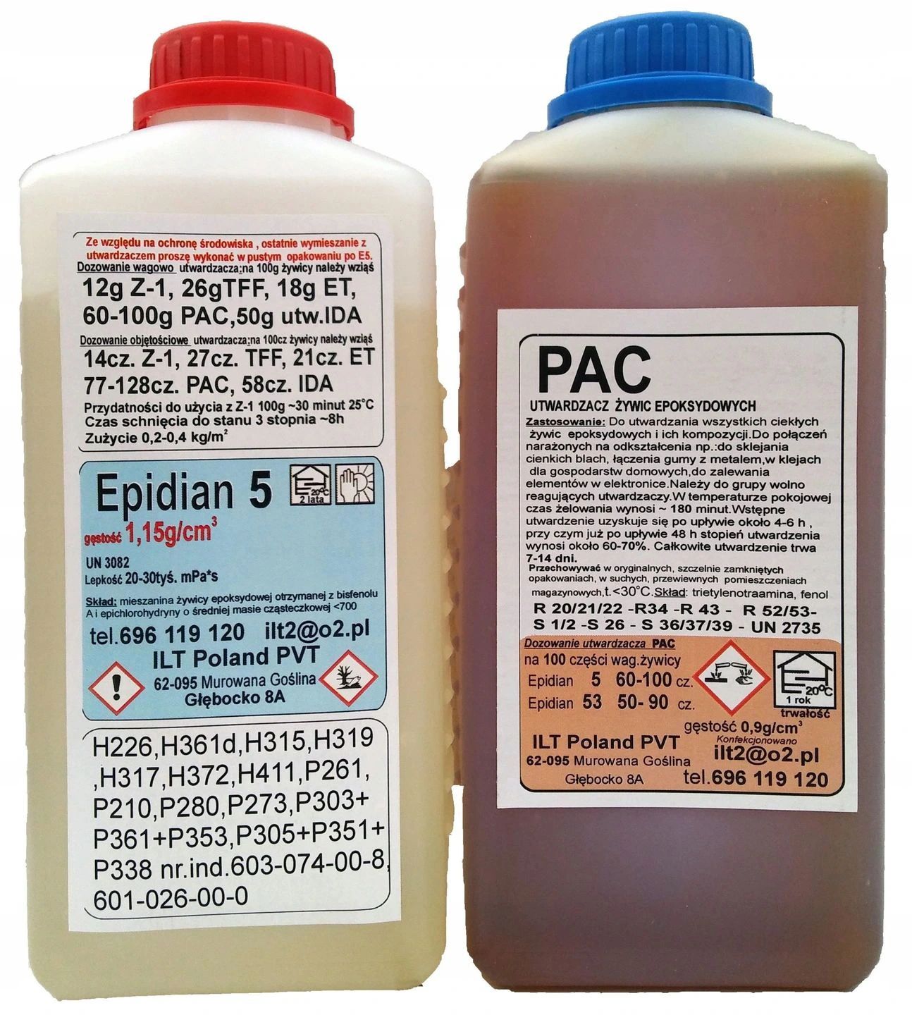 DWUSKŁADNIKOWY KLEJ EPOKSYDOWY EPIDIAN 5+ PAC 200+200=400ml