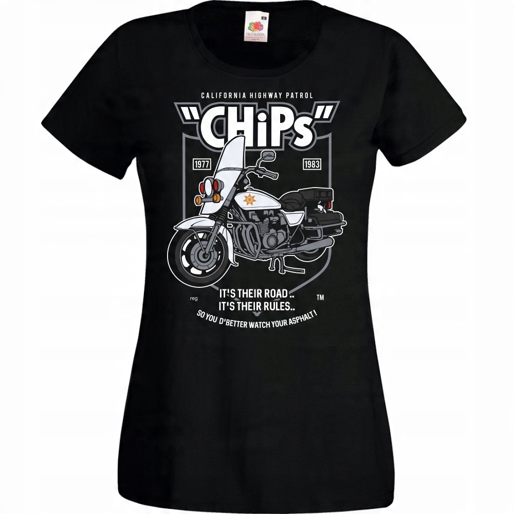 

Koszulka motocykl motorzysta skuter XL czarna