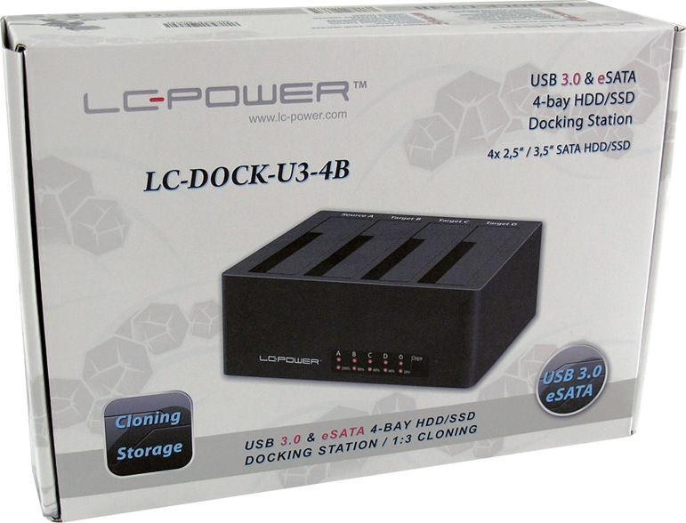 

Stacja dokująca LC-Power 2.5"/3.5" Sata