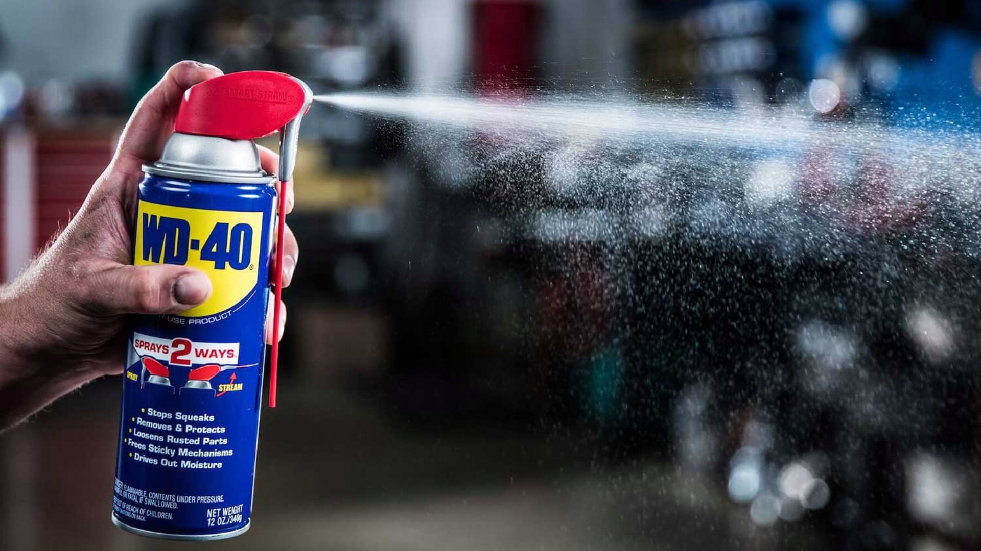 Smar uniwersalny w sprayu WD40 spray 450ml 2szt Pojemność opakowania 450 ml