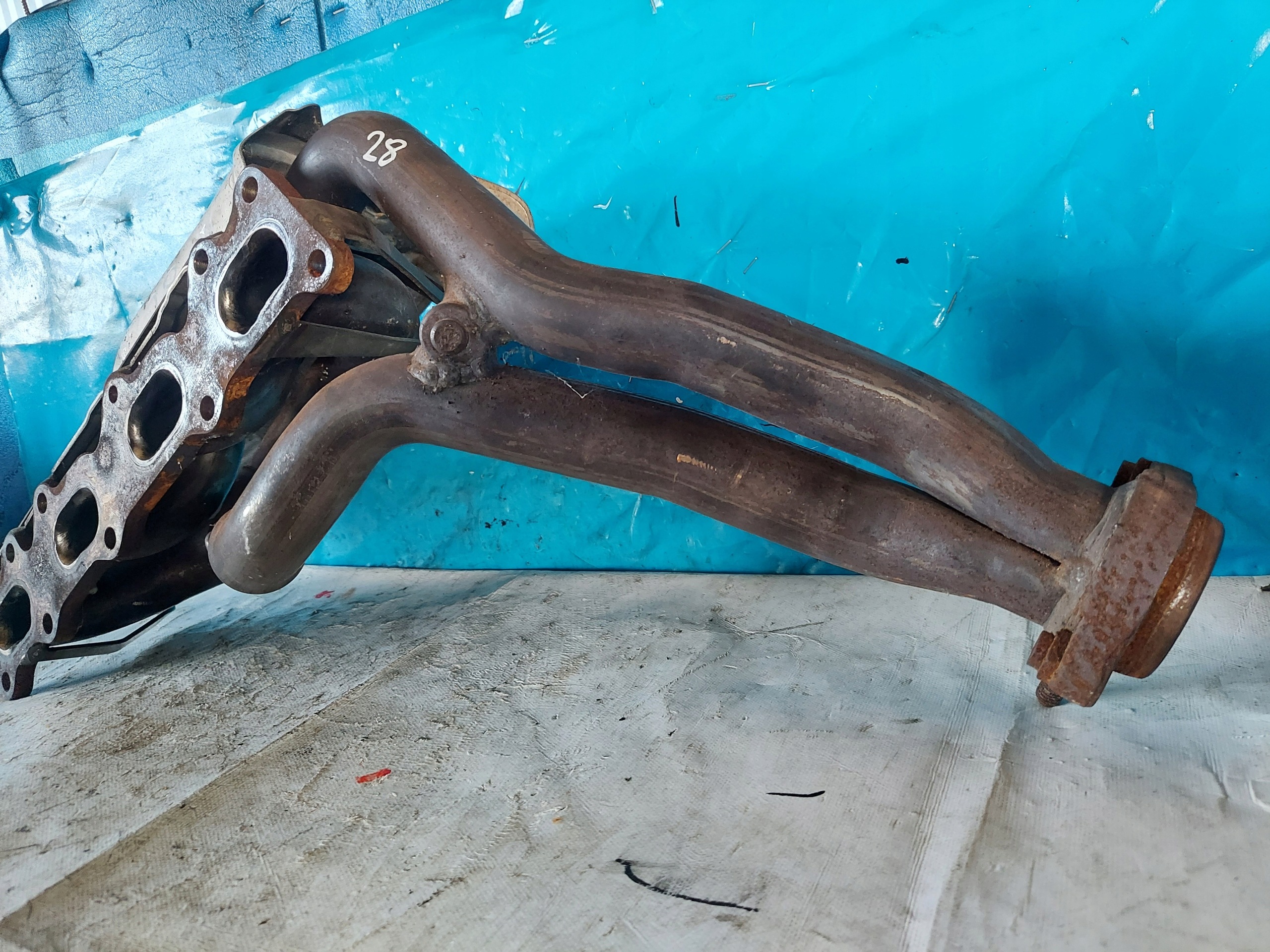 header pipe MERCEDES CLK W208 2.0 compressor; 111944