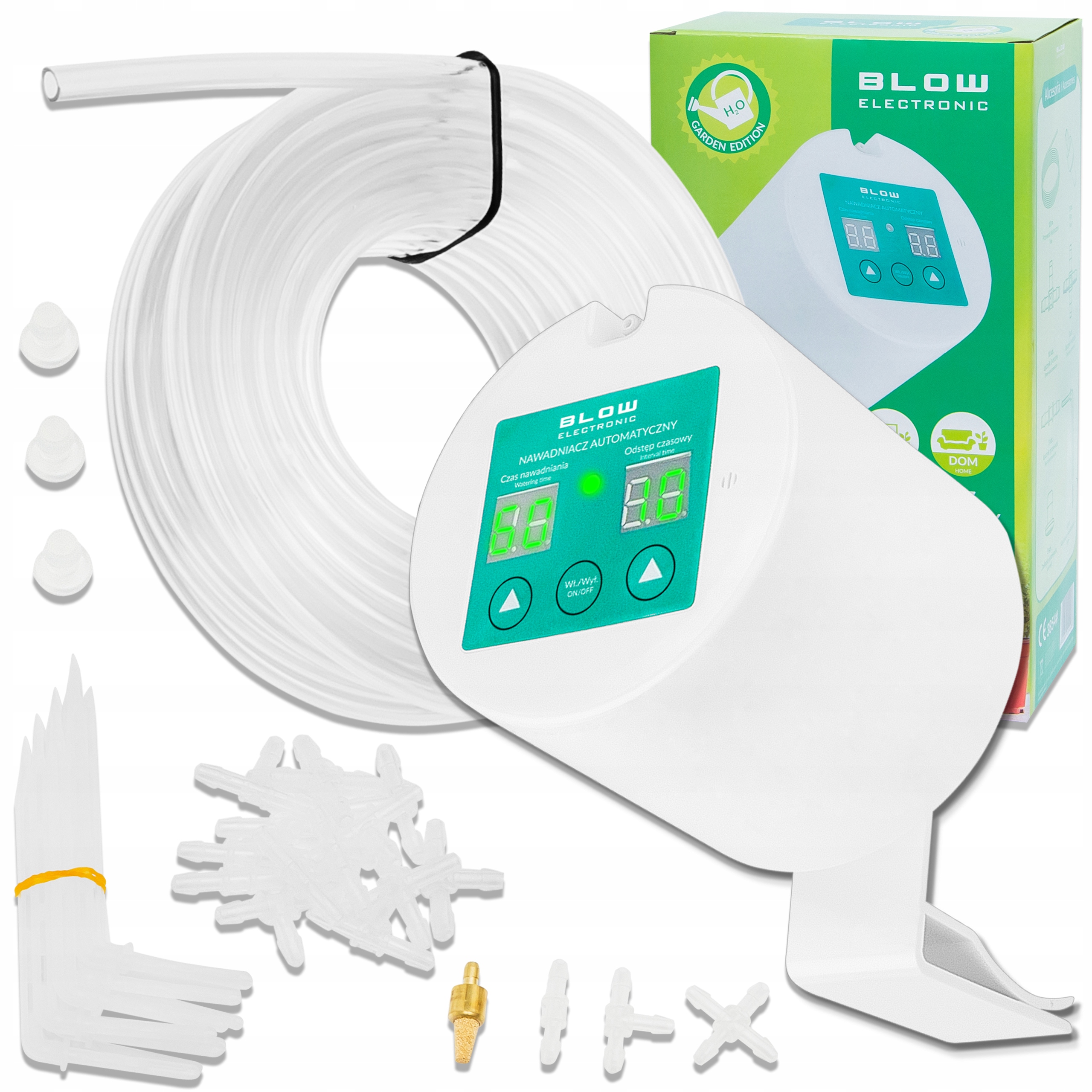Zavlažovač Na Květiny Do Květináčů, Programátor, Hodiny, Sada Pro Zahrady