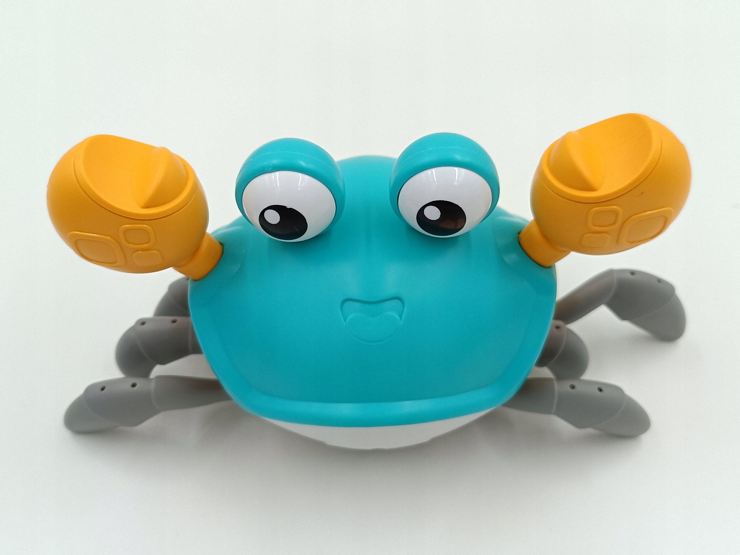 UCIEKAJĄCY PEŁZAJĄCY KRAB INTERAKTYWNY GRA ŚWIECI AKUMLATOR ŁADOWANIE HQ Materiał plastik