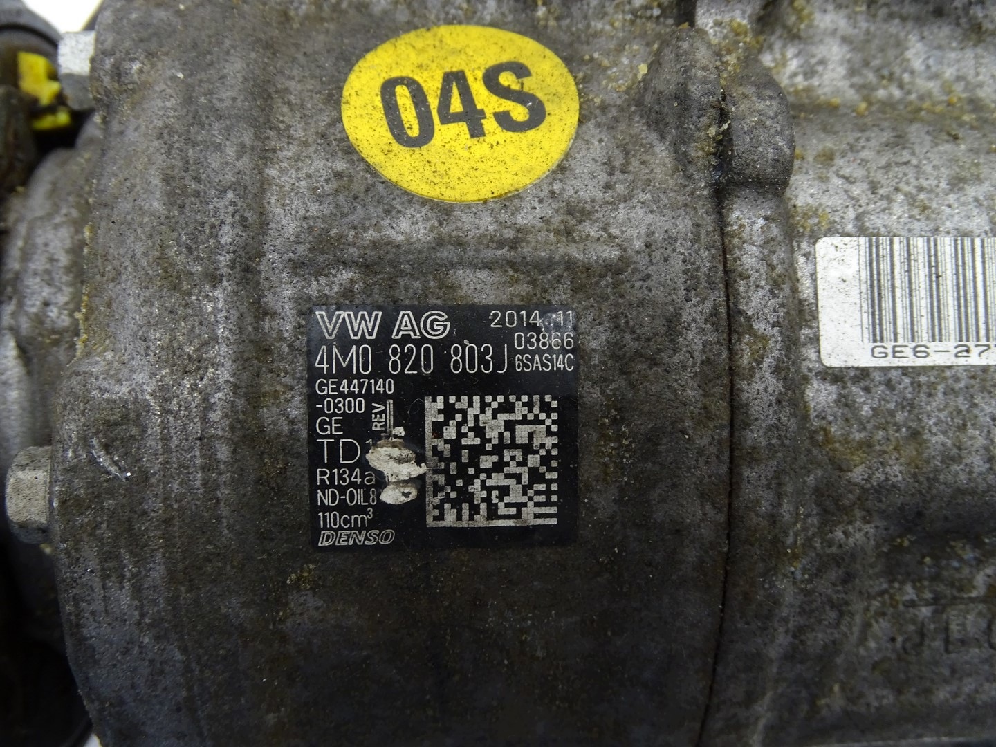 compressor compressor; of the air conditioning AUDI A6 A7 C7 3.0 TDI 4M0820803J