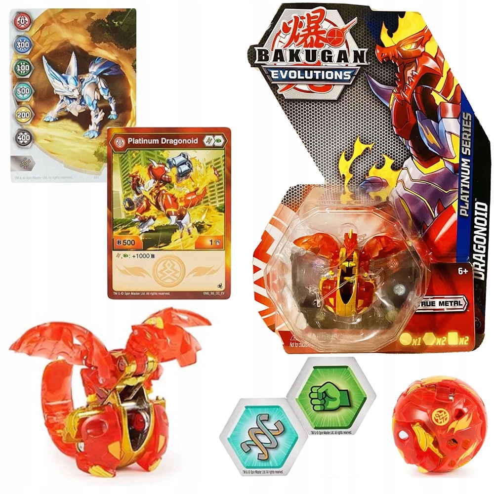 

Bakugan Figurka Dragonoid Platinum Evolutions