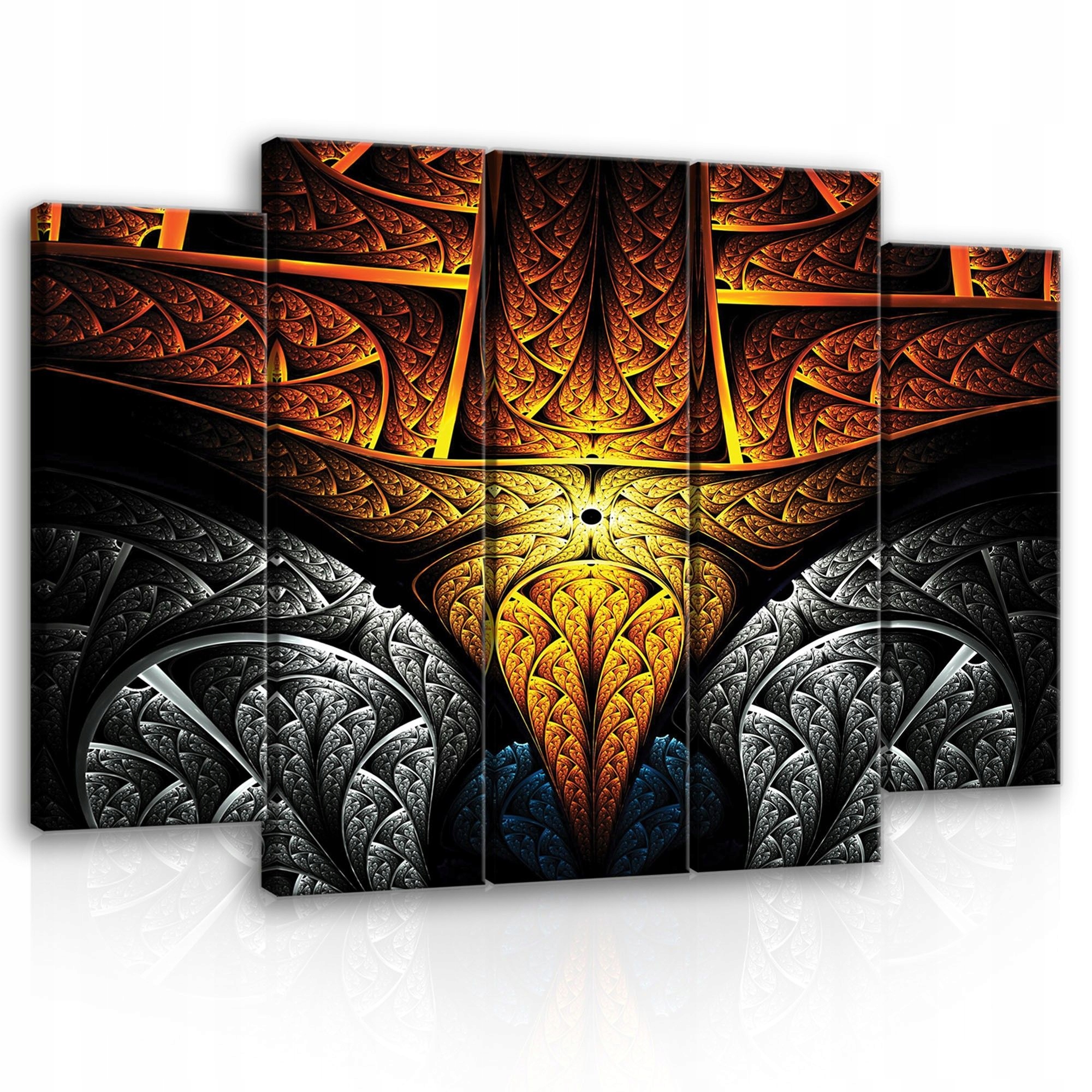 Obraz 150x100 Fraktal abstrakcia energia transformácia mystika dynamika