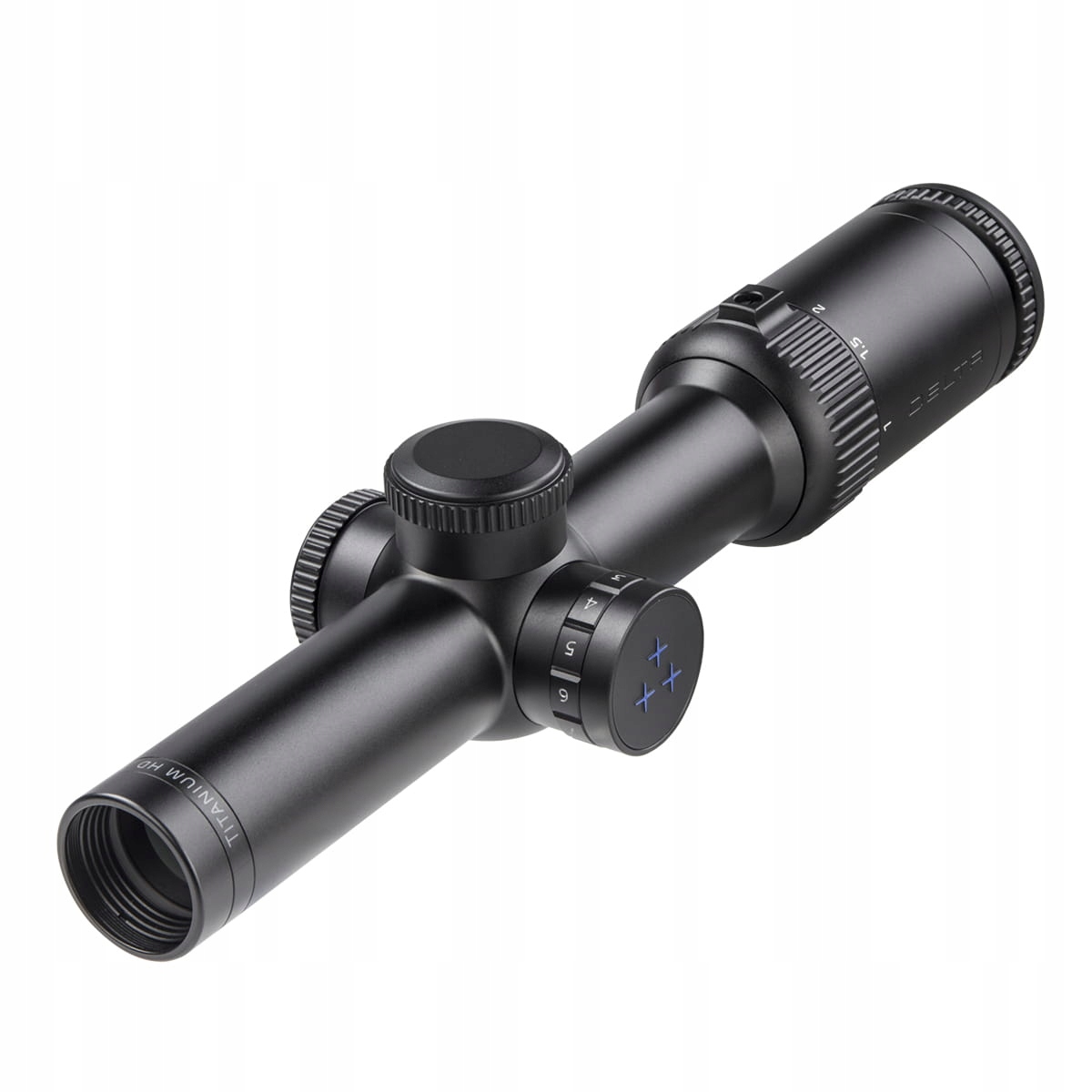 Luneta celownicza biegowa Delta Optical Titanium 1-6x24 Hd Zestaw