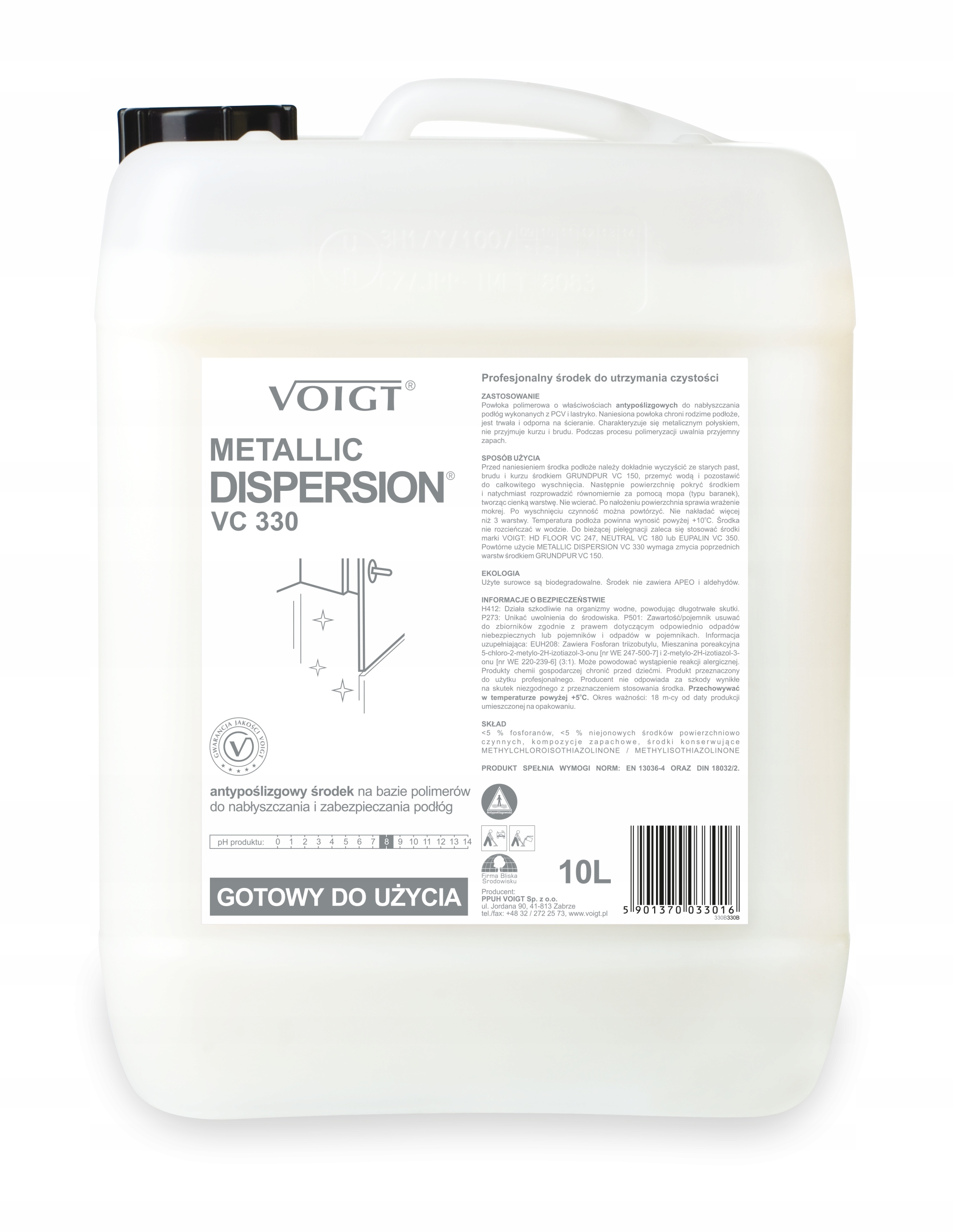 

Voigt Metallic Dispersion VC 330 nabłyszcznie 10L