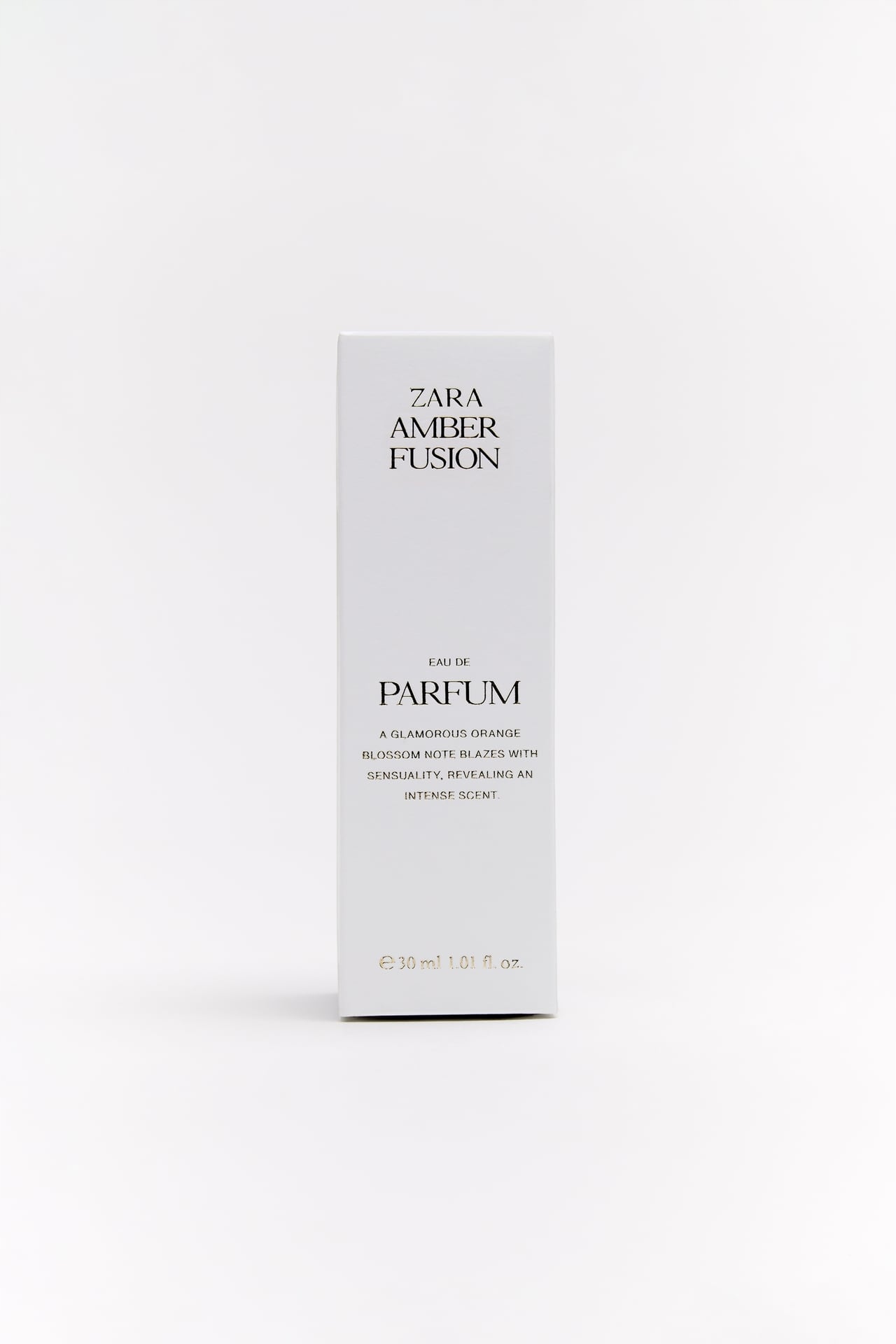 ZARA AMBER FUSION 80 ML DÁMSKY PARFÉM