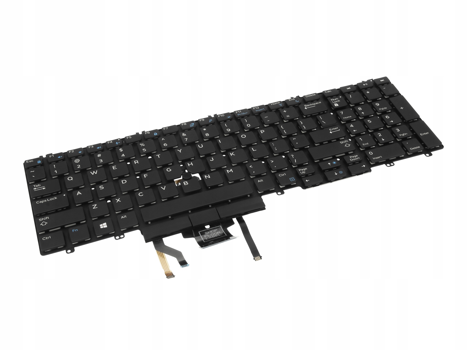 Klawiatura do Dell Precision 7540, 7730, 7740 (trackpoint) Led