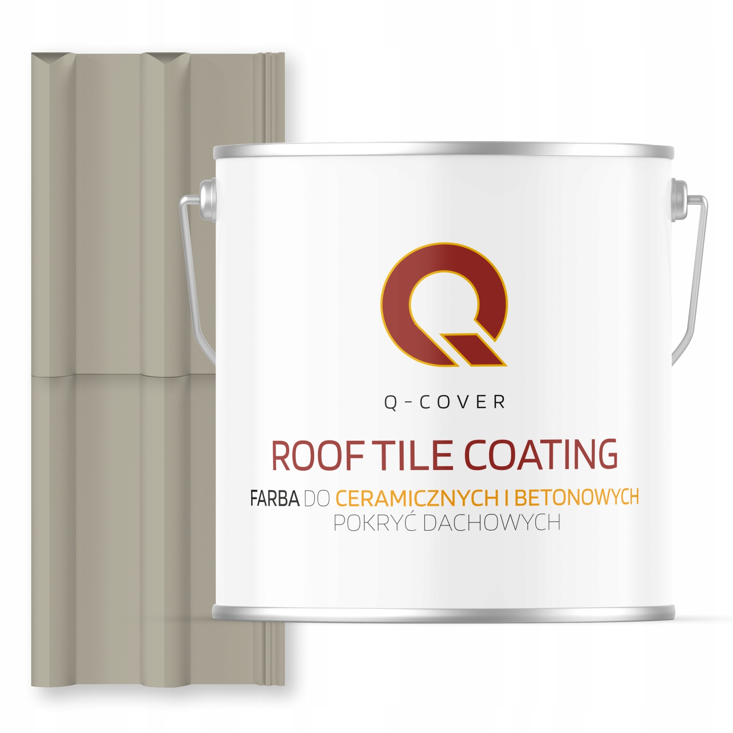 Farba Na Keramické Betónové Strechy Šedá Béžová Ral 7032 5 L Matná