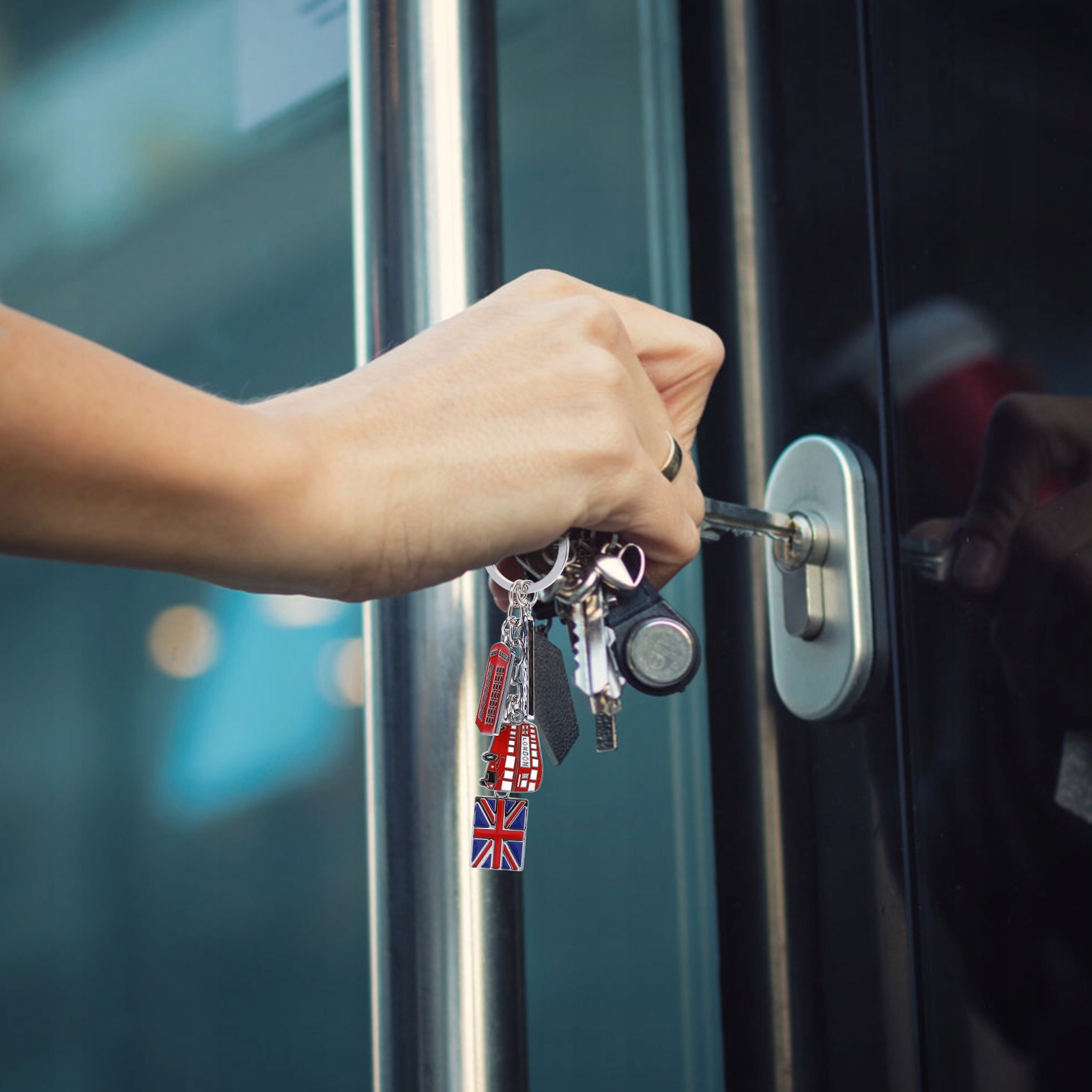 BRELOCZEK FLAGA UNION JACK Marka bez marki