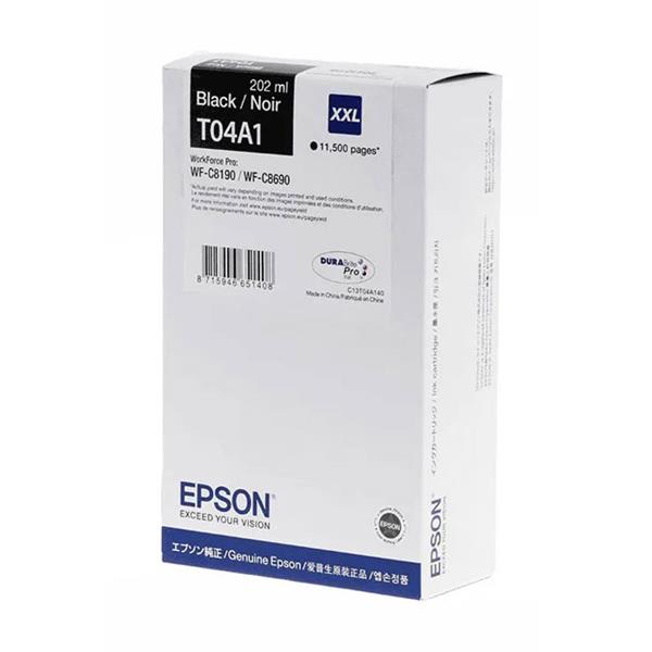 Originální inkoust Black Epson T04A1 (C13T04A14N)
