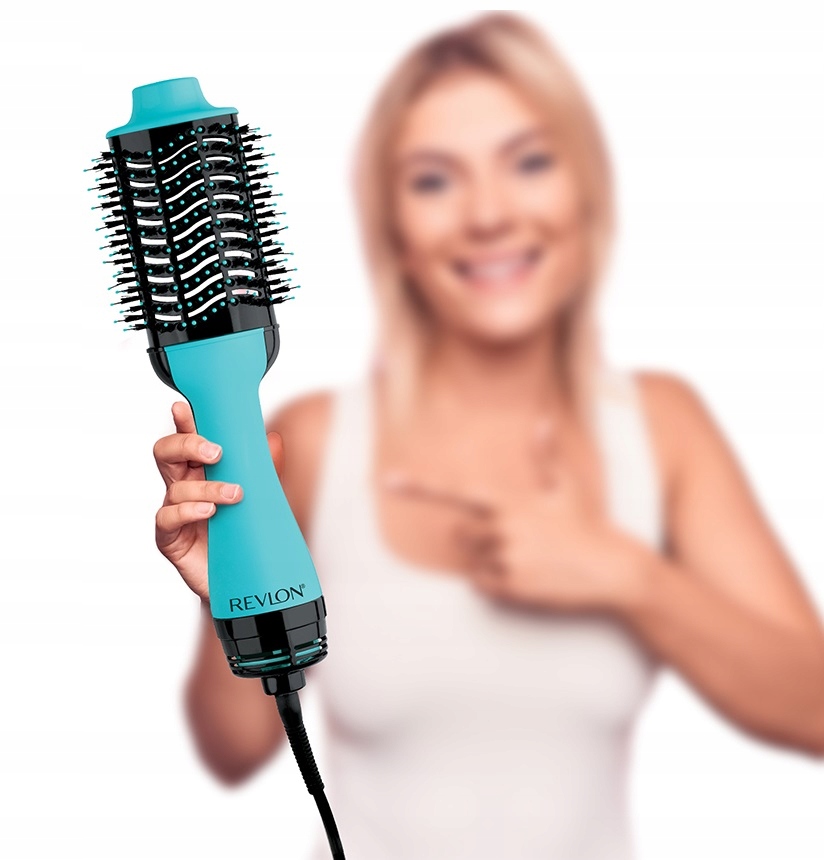 SUSZARKA LOKÓWKA PROSTOWNICA REVLON One Step RVDR5222 MIĘTOWA 2W1 Marka Revlon