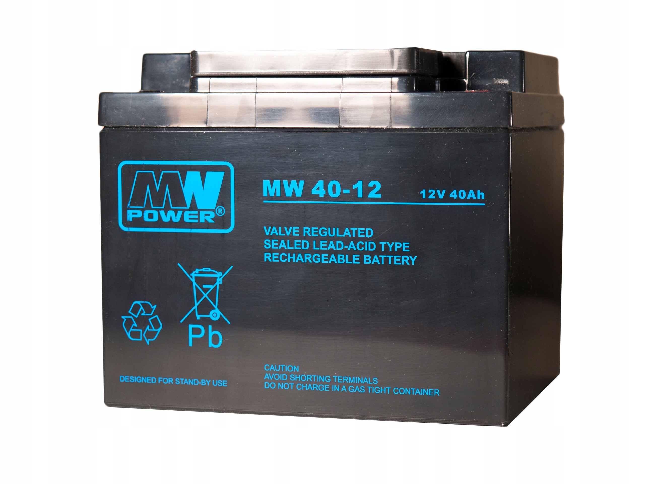 Mw 40-12: akumulátor Agm 12V/40Ah 198*166*171 (T16)