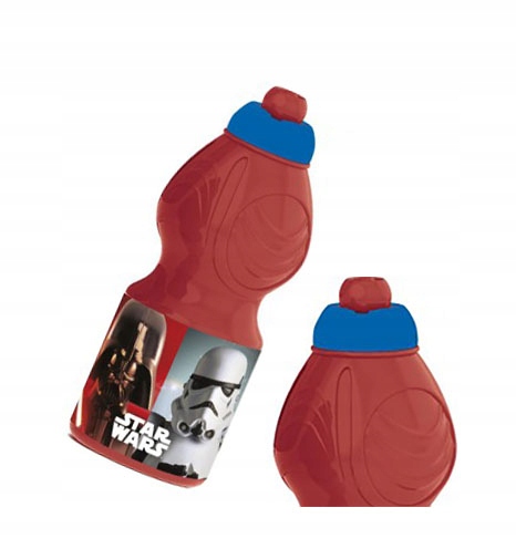 Bidon dla dzieci DISNEY STAR WARS 350 ml czerwony
