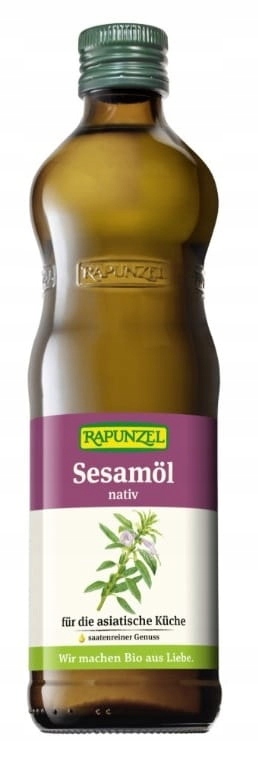 Levně Sezamový Olej Lisovaný Za Studena Bio 500 ml Rapunzel