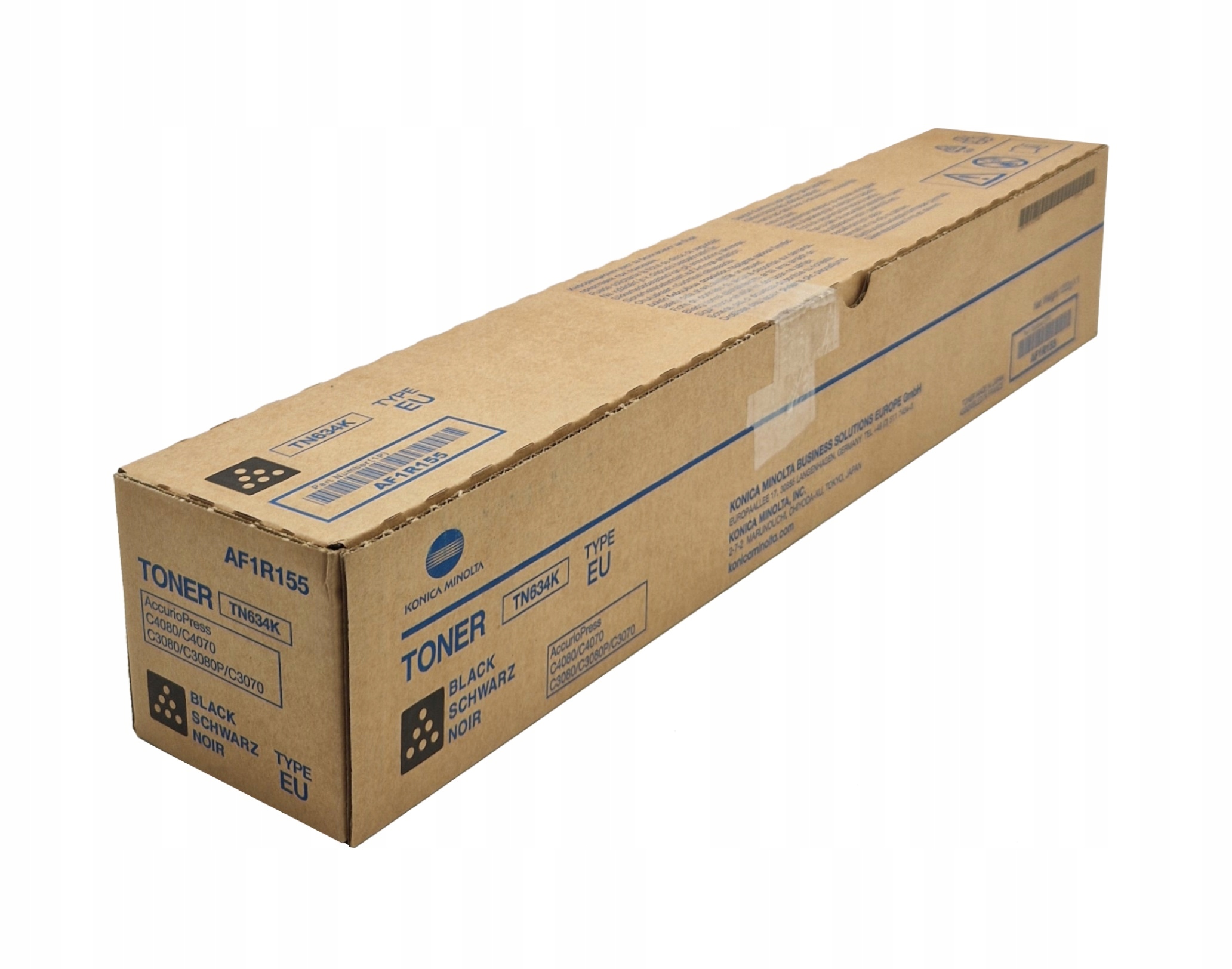 Toner Konica Minolta TN634K TN-619 Čierny C3070 C3080 C4070 C4080