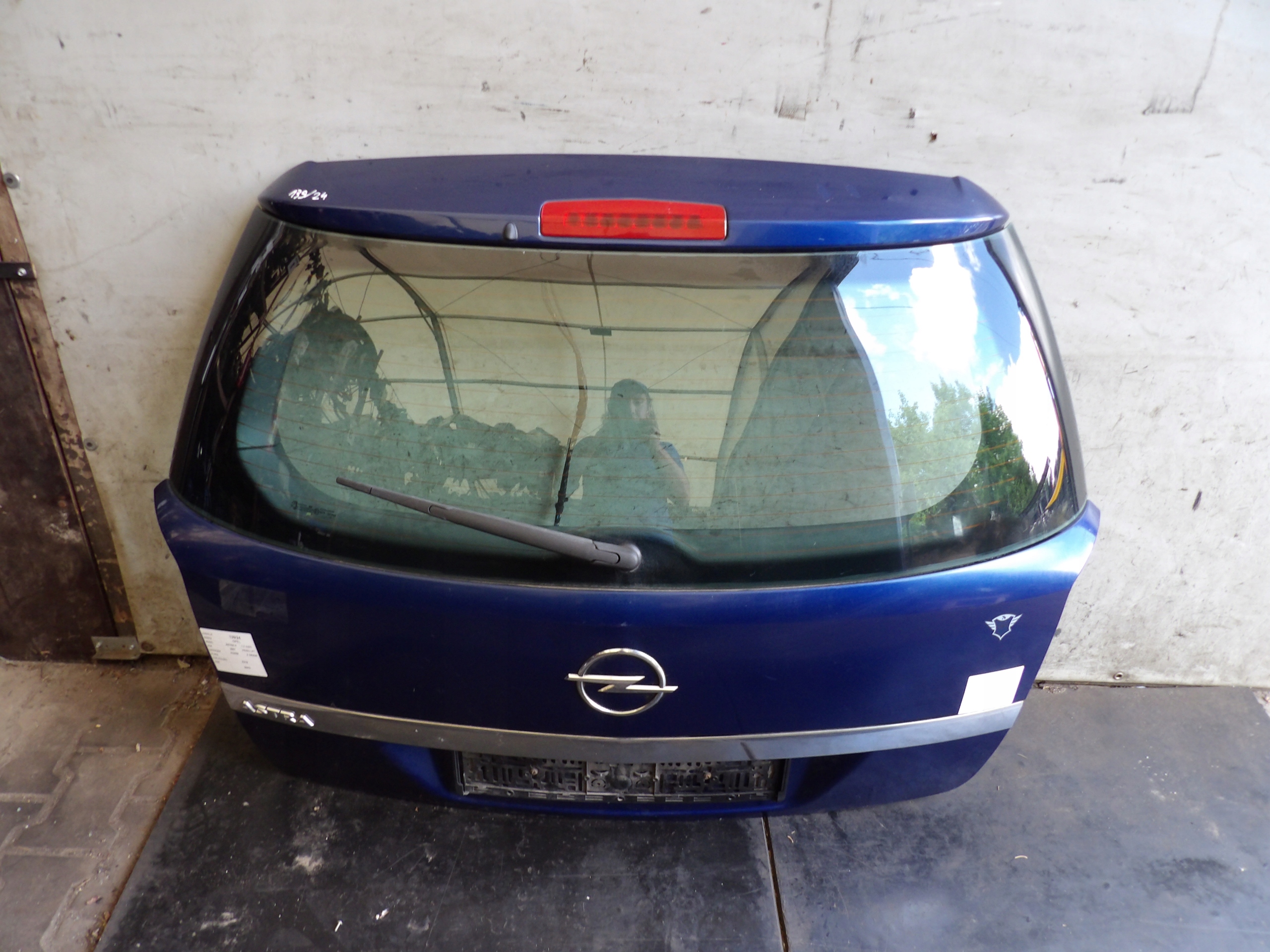 Opel Astra H boot doors kombi lak. Z21B