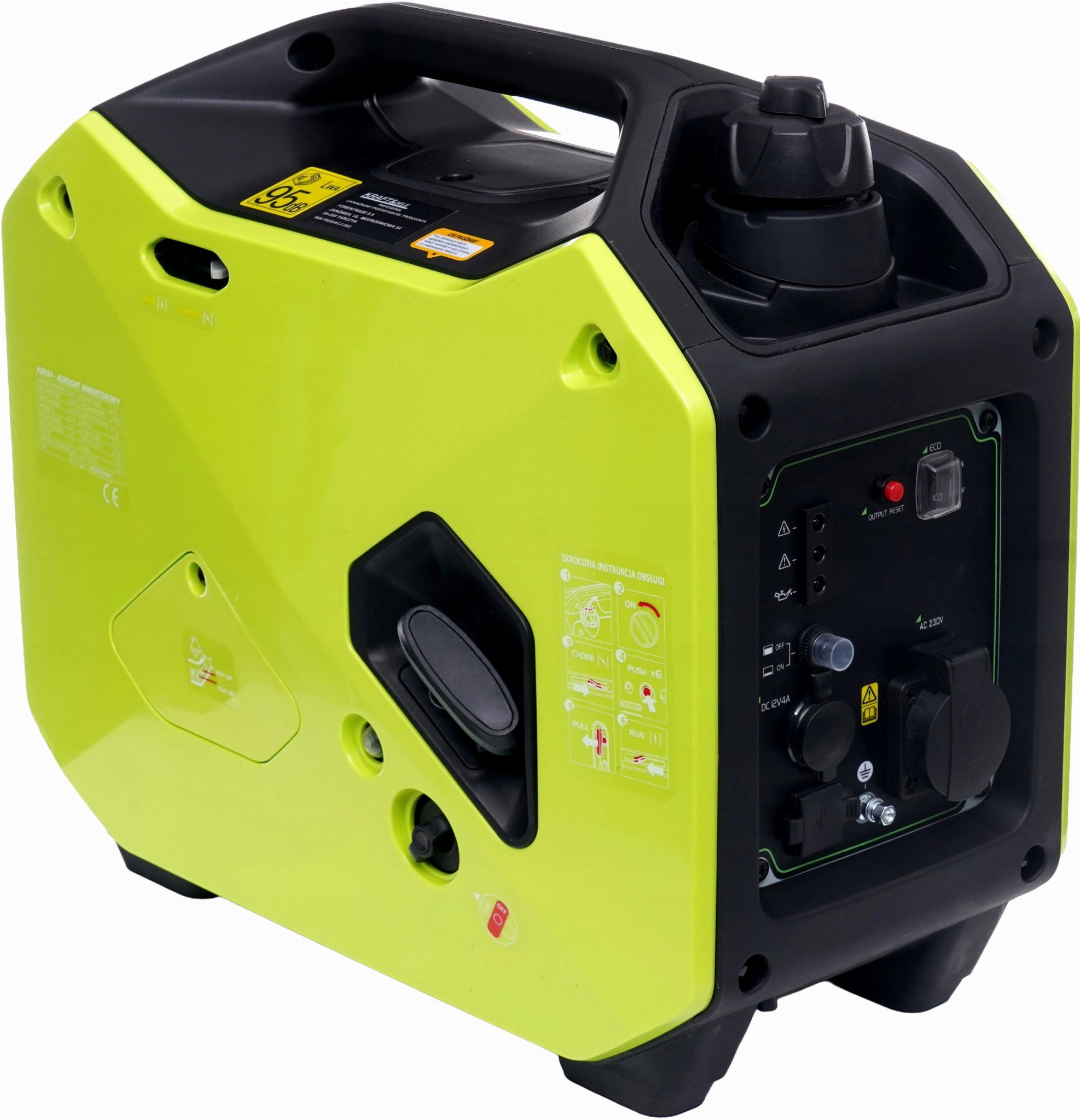 Agregat prądotwórczy inwertorowy 1,9kW 2,1kW Kraft&dele KD684