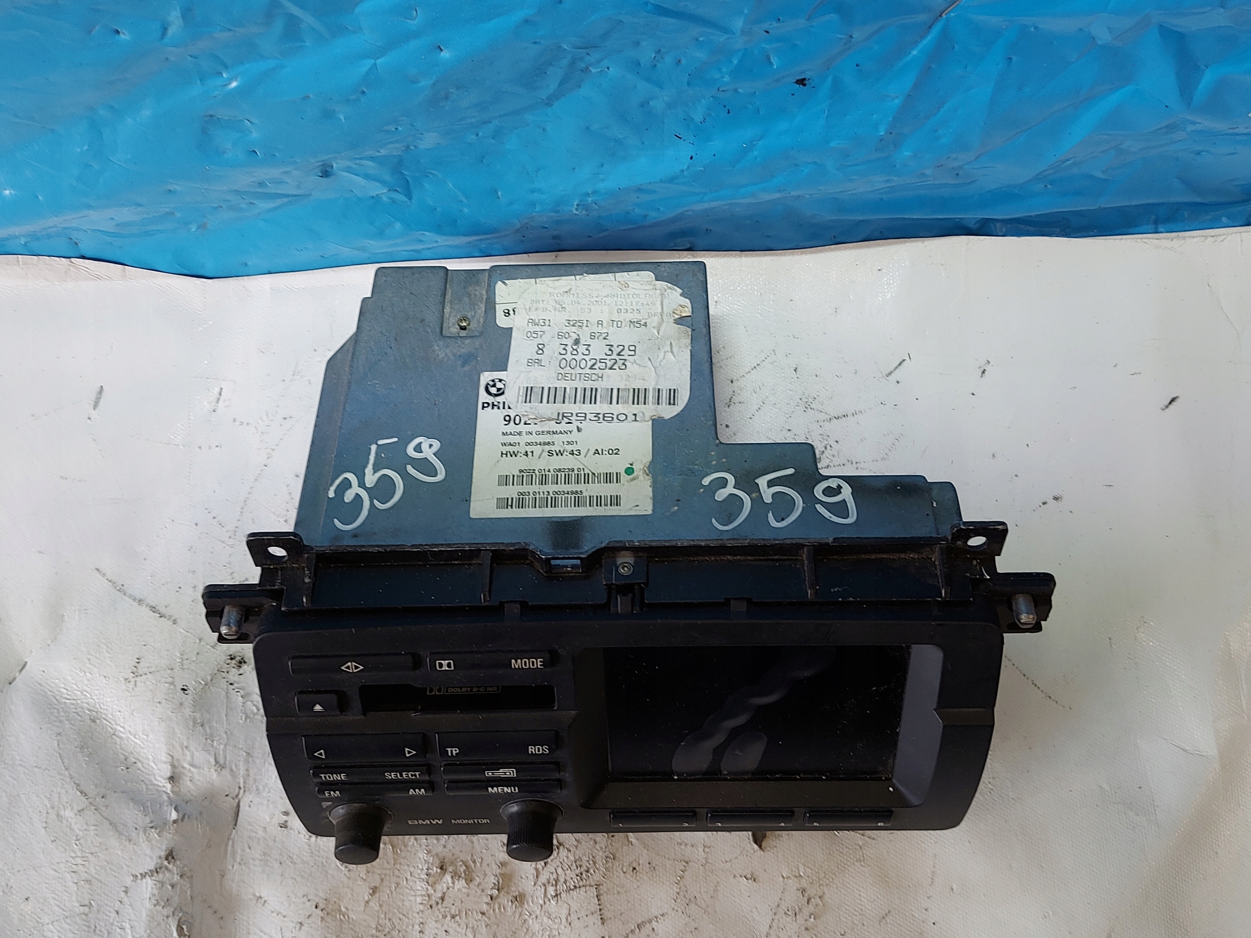 RADIO EKRAN BMW E46 8283329