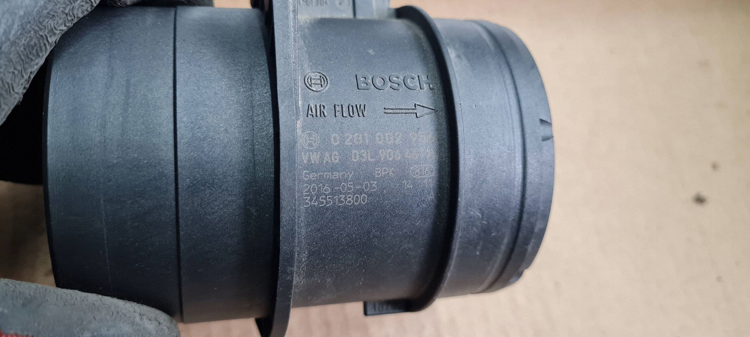 A4 B9 8W flow meter 2.0 TDI 03L906461A A5 8W