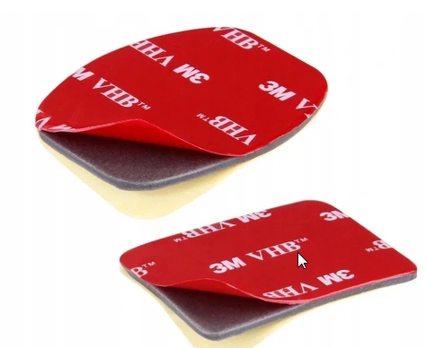 Zestaw Uchwytów Mocowań 3M na Kask SHOOT dla GOPRO 12 DJI ACTION 4 (GP.76) Marka TimeTrade