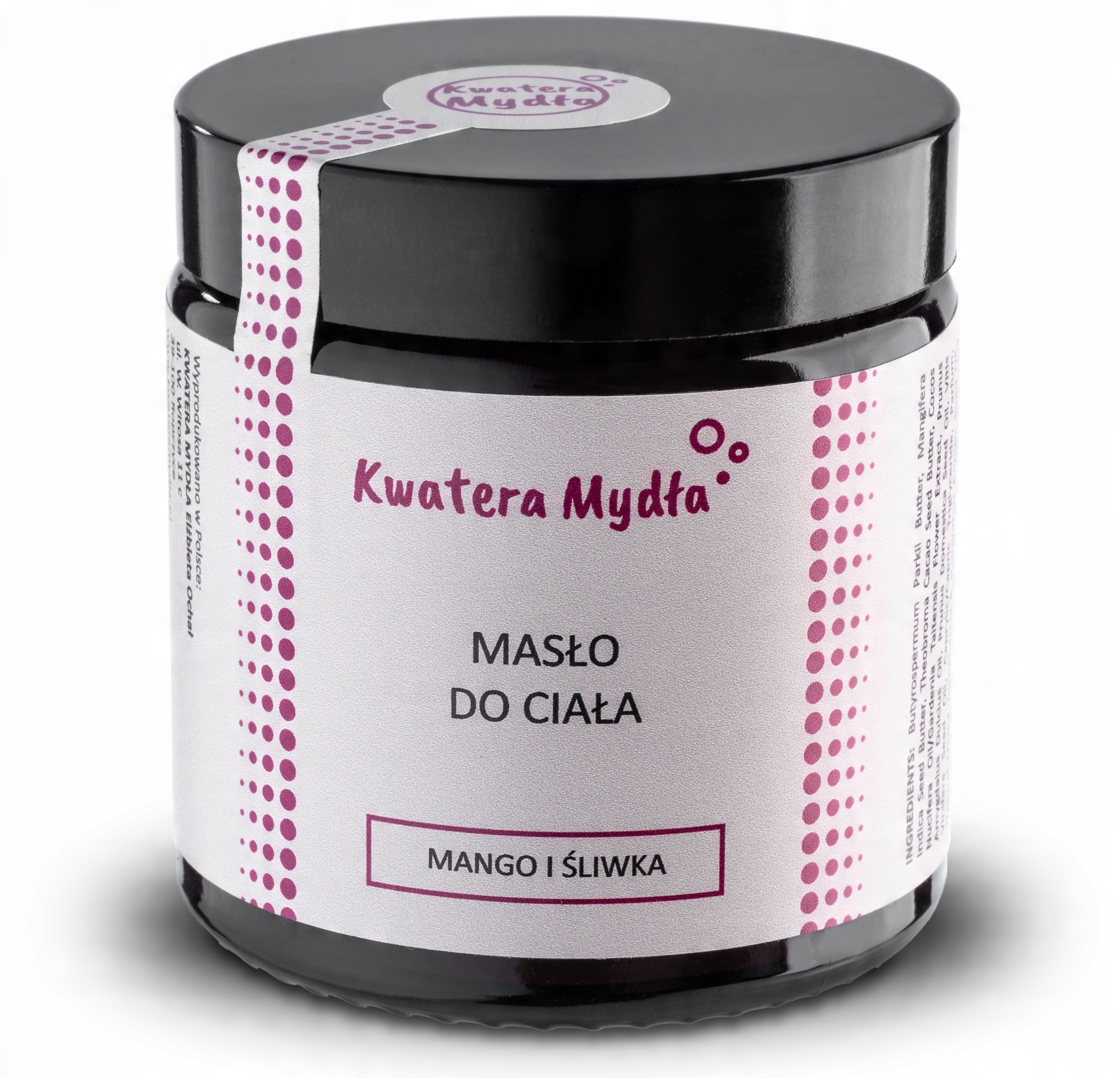 

Masło do ciała Mango I Śliwka 120 ml KwateraMydła