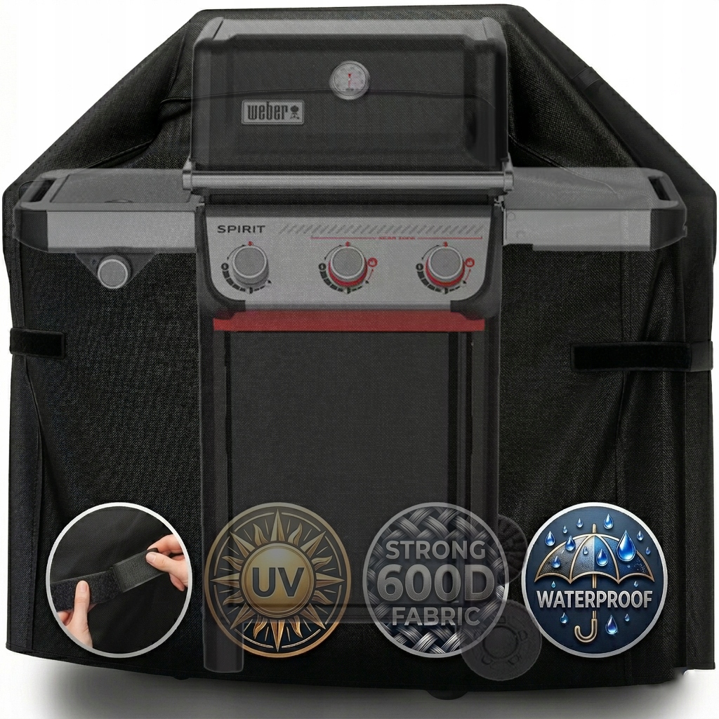 Prémiový obal pro Weber Spirit E-335: voděodolný, Uv ochrana