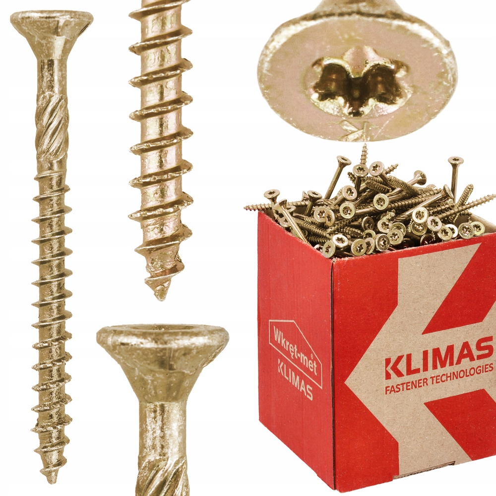 

Wkręt Konstrukcyjny do Drewna z Gniazdem Tx 4x45