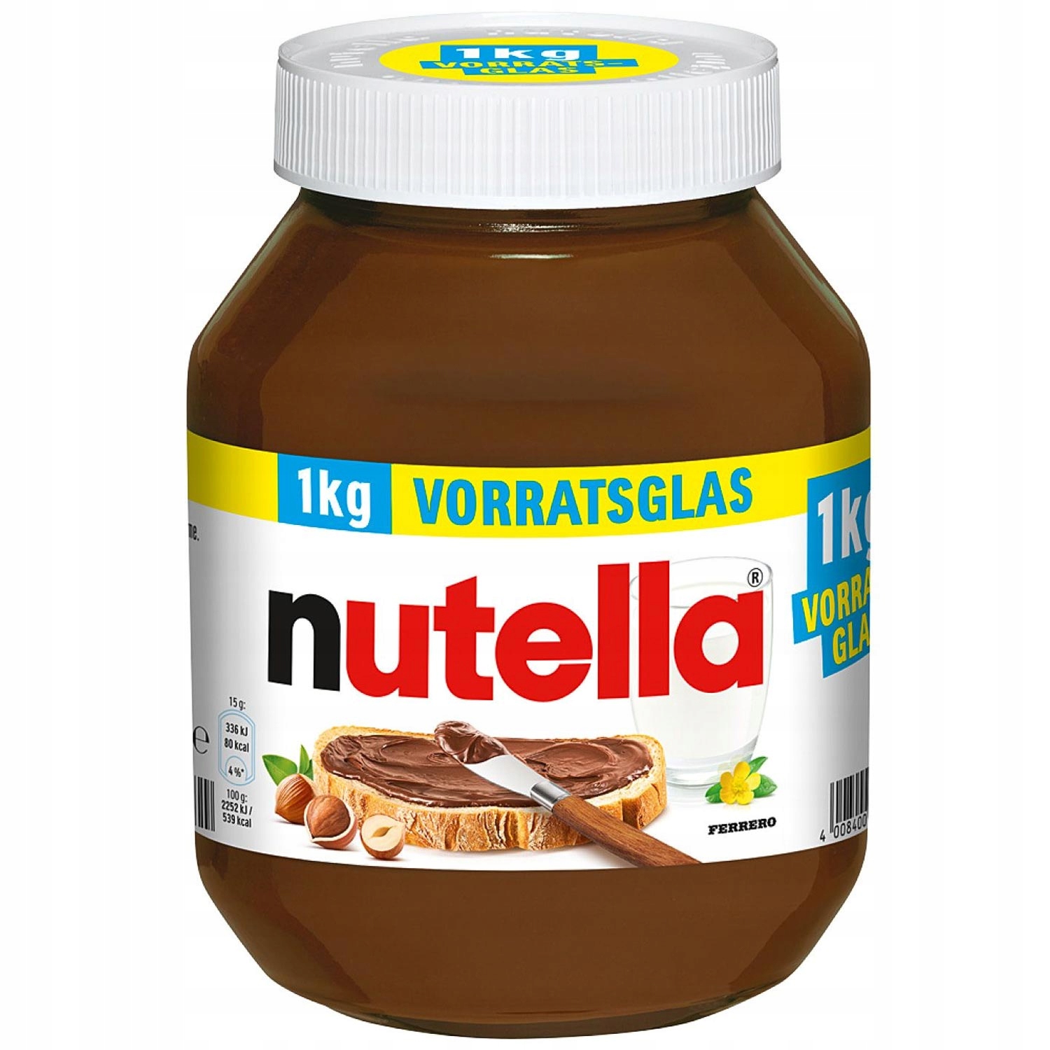 Nutella 1 kg krem czekoladowo orzechowy 01.11.2026 z Niemiec 3 sztuki