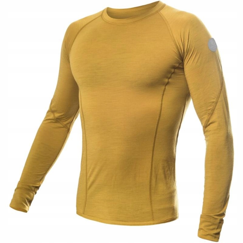 Sensor Triko Merino Air pánské dlouhý hořčicová M