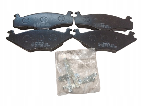 SEAT TOLEDO VW GOLF JETTA POLO KLOCKI HAMULCOWE PRZÓD WVA20887