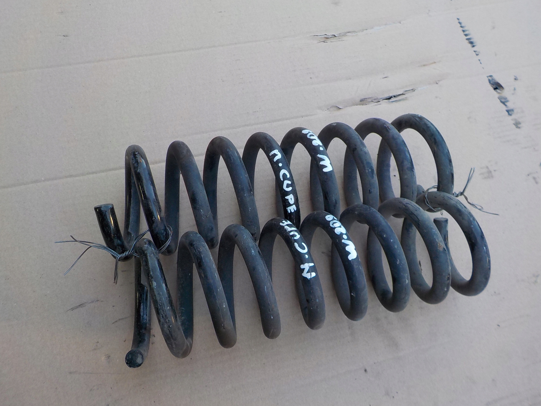 spring rear part komplet mercedes w209 2003r