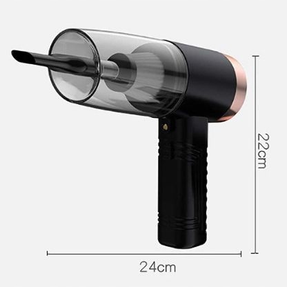 PRZENOŚNY ODKURZACZ SAMOCHODOWY BEZPRZEWODOWY RĘCZNY 3w1 | PISTOOVER Producent inny