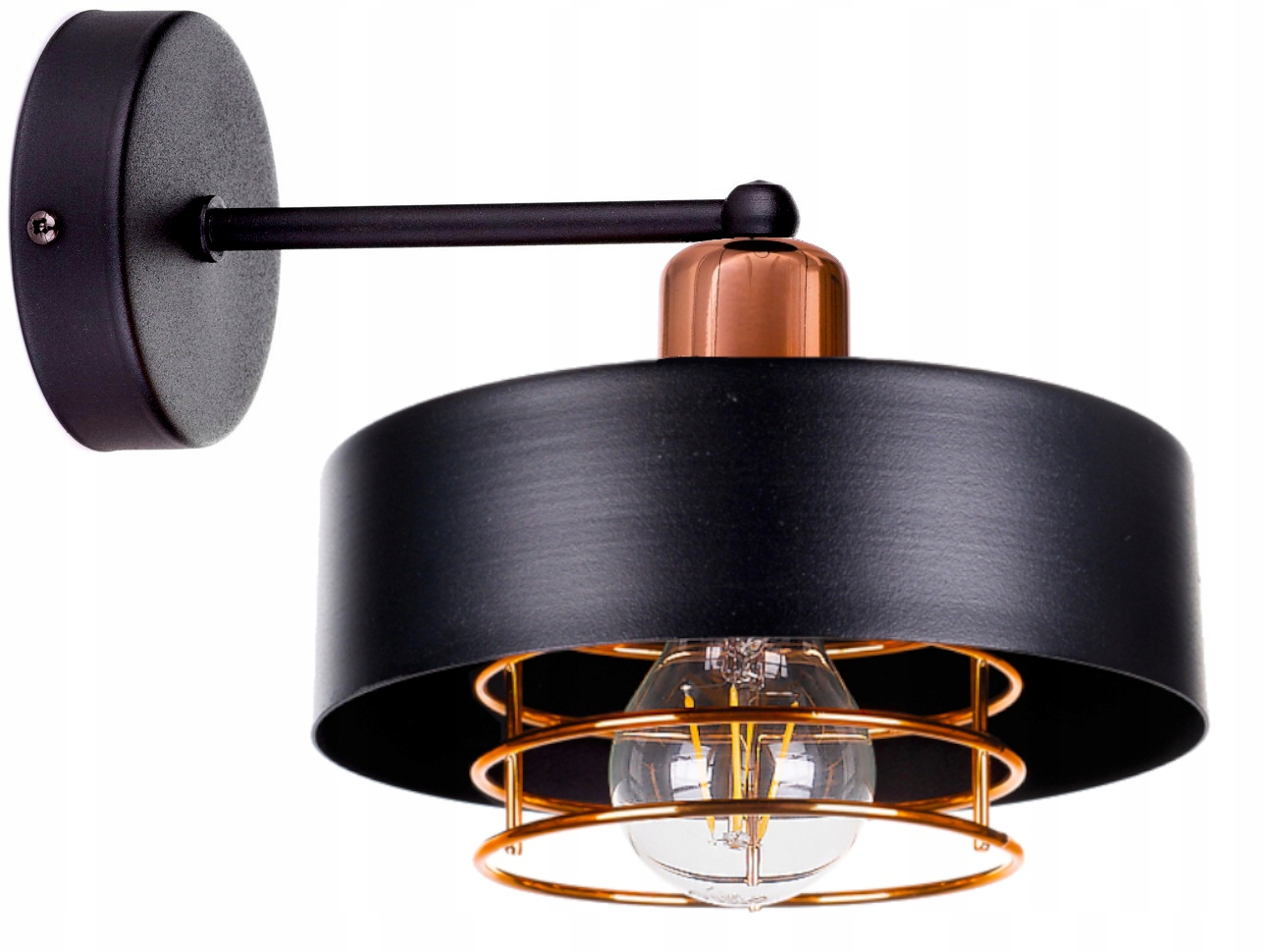 

Kinkiet Ścienny Nowoczesny Loft Edison Led