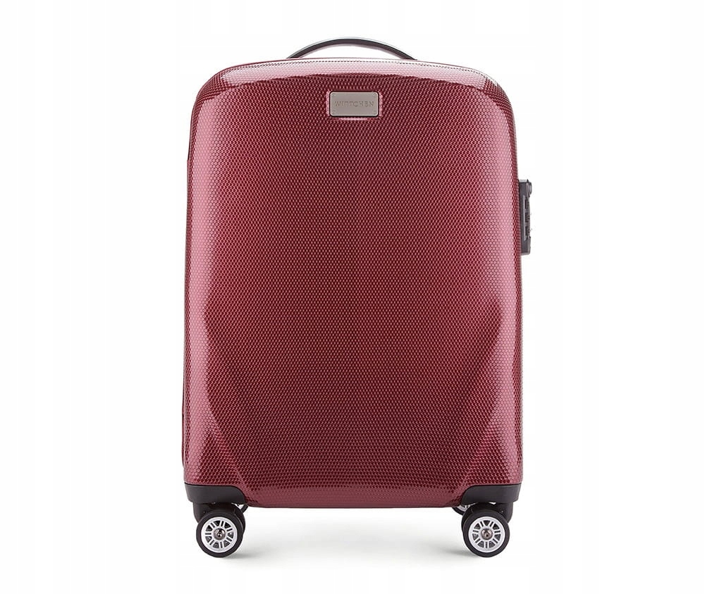 Mała walizka z polikarbonu Wittchen 56-3P-571-35 wytrzymała zamek Tsa