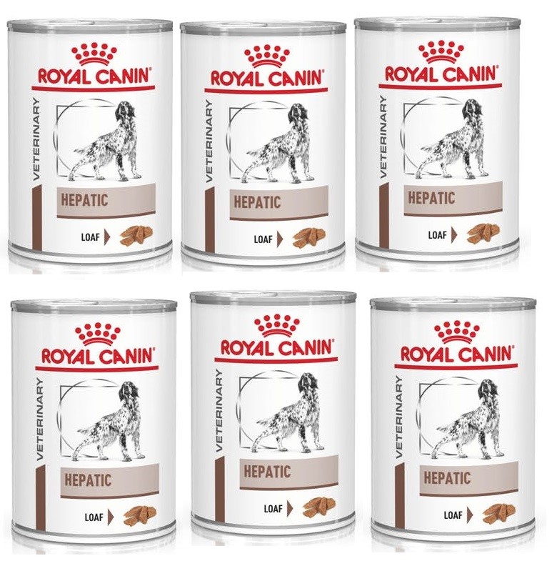 Levně Royal Canin Veterinary Diet Canine Hepatic konzerva 6 x 420 g