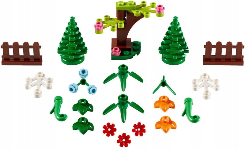 LEGO 40376 XTRA AKCESORIA BOTANICZNE Marka LEGO