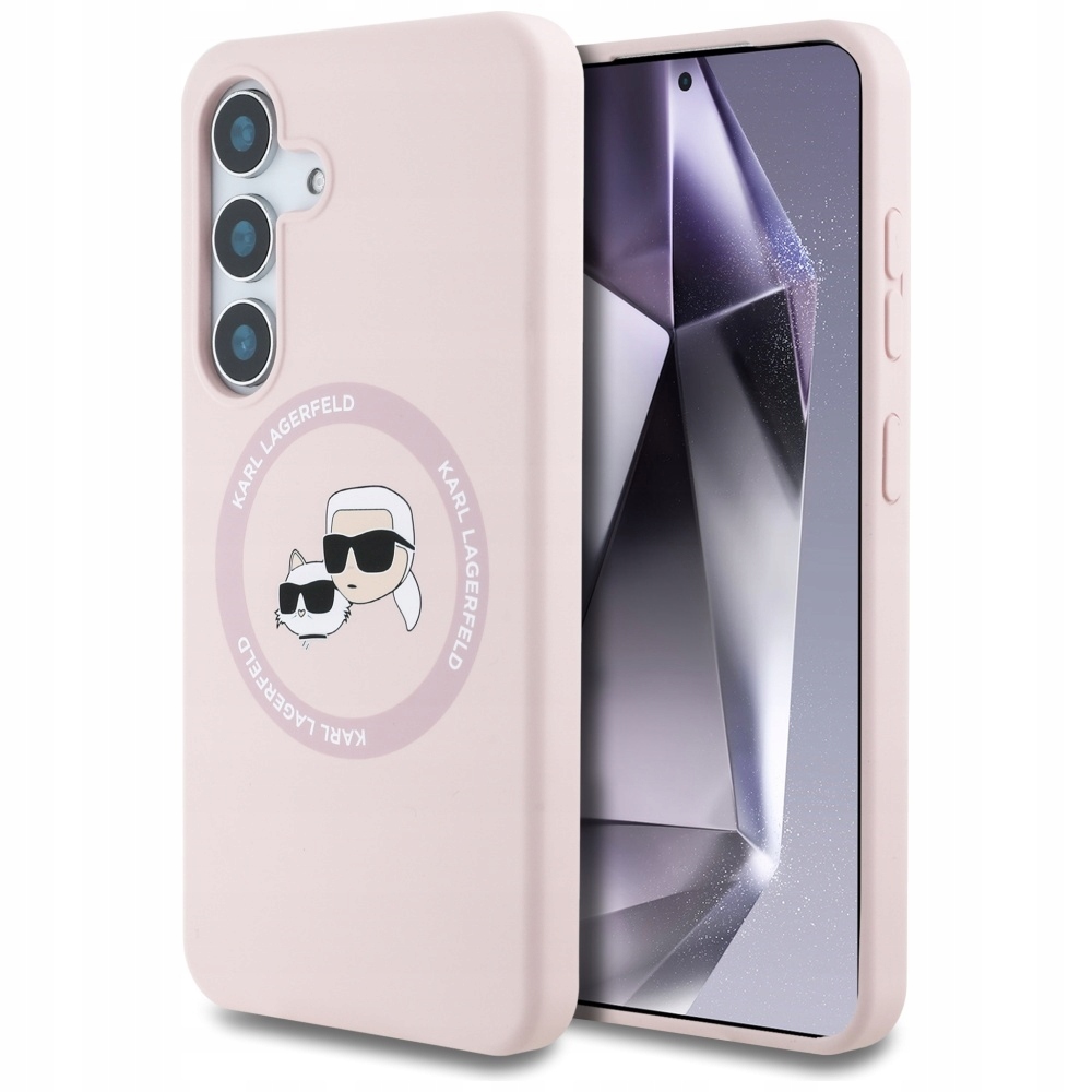 Karl Lagerfeld Pouzdro Silicone Double Heads And Circle Pro Samsung